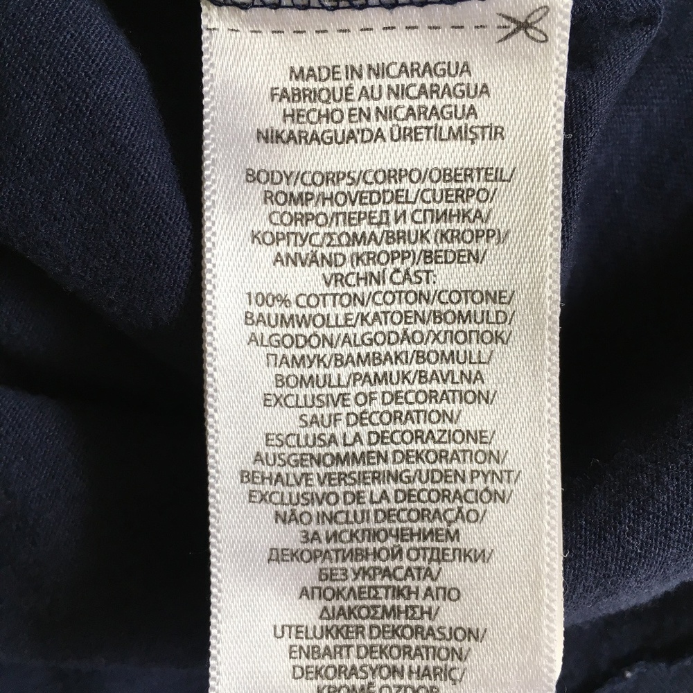 Polo Ralph Lauren women's blue V-neck T-shirt. Size S. - Picture 5 of 9